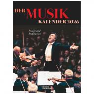 Der Musik Kalender 2026: Musik und Inspiration 