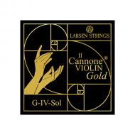 IL CANNONE GOLD violin string G by Larsen 