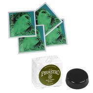 EVAH PIRAZZI viola string SET + rosin by Pirastro 