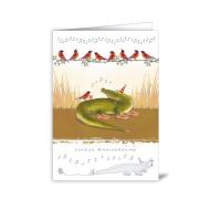 Greeting Card »Joyeux anniversaire« Animals 
