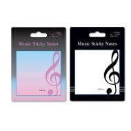 Sticky note pad Violin Clef 