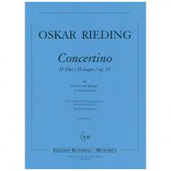 Rieding, O.: Concertino Op. 25 D-Dur 