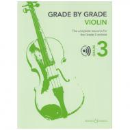Grade by Grade - Violin 3 (+Online Audio) 