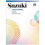 Suzuki Violin School Vol. 5 (+CD) 