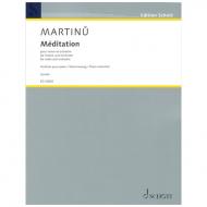 Martinů, B.: Méditation 