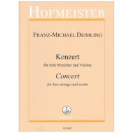 Deimling, F.-M.: Konzert für tiefe Streicher und Violine 