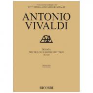 Vivaldi, A.: Sonata per violino e basso continuo RV 829 