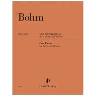 Bohm, C.: Vier Vortragsstücke 