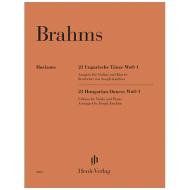 Brahms, J.: 21 Ungarische Tänze WoO 1 (Joachim) 