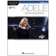 Adele: Solo Arrangements of 12 Favorite Songs for Viola (+Online Audio) 