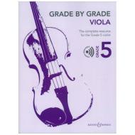 Grade by Grade Viola 5 (+Online Audio) 