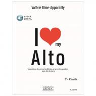 Bime-Apparailly, V.: I love my Viola (+Online Audio) 