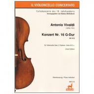 Vivaldi, A.: Violoncellokonzert Nr. 16 RV 413 G-Dur 