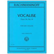 Rachmaninov, S.: Vocalise (for 6 cellos) 