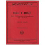 Mendelssohn Bartholdy, F.: Nocturne (for six cellos) 