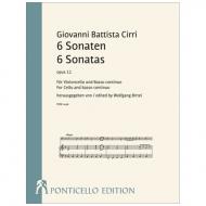 Cirri, G. B.: 6 Sonaten Op. 11 