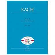 Bach, J. S.: Suite I  BWV 1007 