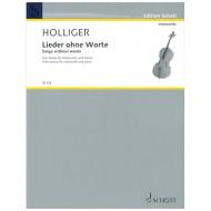 Holliger, H.: Lieder ohne Worte 