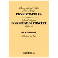 Popper, D.: Polonaise de Concert Op. 14 / Strauss, J.: Pizzicato Polka 