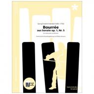 Händel, G.F.: Bourrée aus Sonate op. 1, Nr. 5 