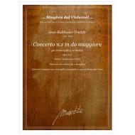 Tricklir, J.B.: Concerto n. 1 in do maggiore - Klavierauszug (mit Solostimme) 