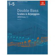 ABRSM: Double Bass Scales And Arpeggios – Grade 1-5 (From 2012) 