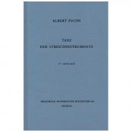 Fuchs, A.: Taxe der Streichinstrumente 17. Auflage 
