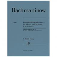 Rachmaninow, S.: Rapsodie sur un thème de Paganini Op. 43 