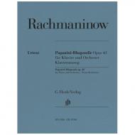 Rachmaninow, S.: Rapsodie sur un thème de Paganini Op. 43 