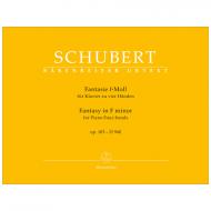 Schubert, F.: Fantasie für Klavier zu vier Händen f-Moll op. 103 D 940 