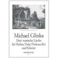 Glinka, M.: 3 russische Lieder 