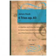 Hook, J.: 6 Trios op.83 Band 1 (Nr.1-3) 