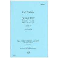 Nielsen, C.: Quartet in F Major op.44 