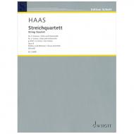 Haas, J.: Streichquartett Op. 8 g-Moll 