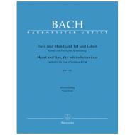Bach, J. S.: Kantate BWV 147 »Herz und Mund und Tat und Leben« – Klavierauszug 