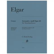 Elgar, E.: Serenade e-moll op. 20 