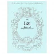Liszt, F.: Missa c-Moll 