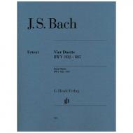 Bach, J. S.: Vier Duette BWV 802-805 