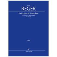 Reger, M.: Drei Suiten für Viola allein op. 131d 