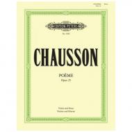 Chausson, E.: Poème Op. 25 