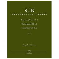 Suk, J.: String Quartet No.2 Op. 31 D flat Major 