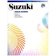 Suzuki Violin School Vol. 3 (+CD) 