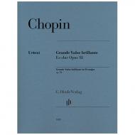 Chopin, F.: Grande Valse brillante Op. 18 E flat major 