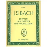 Bach, J. S.: 3 Sonaten und 3 Partiten BWV 1001-1006 