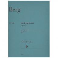 Berg, A.: String Quartet Op. 3 