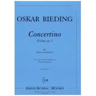 Rieding, O.: Concertino Op. 5 D-Dur 