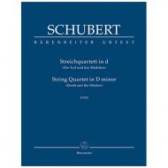 Schubert, F.: Streichquartett d-Moll D 810 »Der Tod und das Mädchen« 