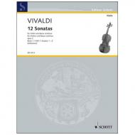 Vivaldi, A.: 12 Violinsonaten Op. 2 Band 1 