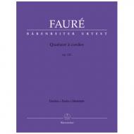Fauré, G.: Streichquartett Op. 121 