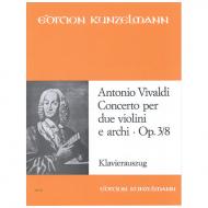 Vivaldi, A: Concerto a-Moll op.3,8 für 2 Violinen und Streicher 